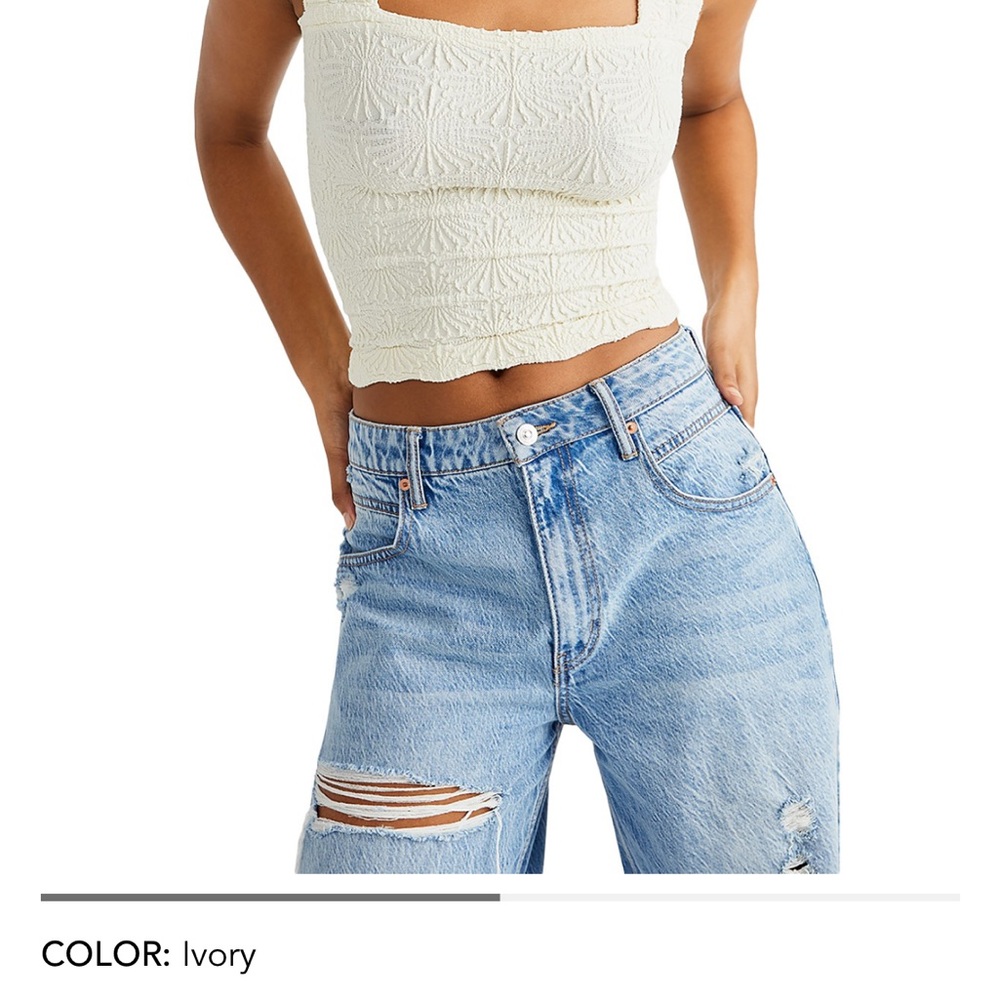 Free People love letter camisole tank XS/s NWOT